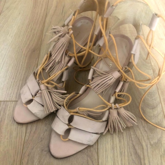 Loeffler Randall nudes sandals size 6 - Picture 7 of 9